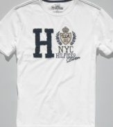 This t-shirt from Tommy Hilfiger is full of timeless campus style.