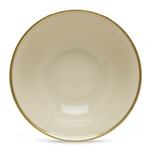 Tuxedo dinnerware is the epitome of formal dinnerware. The ivory fine china contrasts vibrantly against the rich gold interwoven accents. It's definitely a classic Lenox pattern. Pair it with gold-accented sterling and crystal, for elaborate entertaining. Dishwasher Safe.