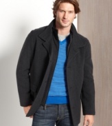 When you're always on the go, this versatile car coat from Nautica is the perfect cool-weather piece.