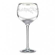 kate spade new york Gardner Street Platinum Wine Glass