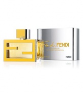 EXCLUSIVELY AT SAKS. This limited edition fragrance is decorated in iconic Fendi yellow enamel and mirrors Fendi's 2012 Fashion and Accessories Collection. The Eau de Toilette is the new version of the Fan di FENDI cult fragrance. Extremely precious, highly emblematic and timeless, now with a luminous, fresh, and radiant scent.