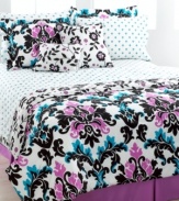 Options are always in fashion. It's easy to create the bed of your dreams with the Lisette reversible comforter set – the comforter, sham, sheeting and decorative pillows each reverse to stylish prints in chic hues that mix and match for fun, coordinated looks you'll love. (Clearance)