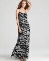 Theory Dress - Cubist Plaid Maxi