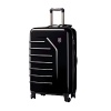 The 29 ultra-lightweight Victorinox Spectra™ travel case spinner boasts a crush-proof shell and an adjustable handle that accommodates travelers of different heights. The eight-wheel double caster system makes for a smooth ride, while the exterior raised ridges increase strength. Interior zippered mesh divider wall.