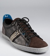 Paul Smith Osmo Black Karma Suede Sneakers