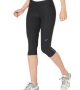 These Filament capri leggings from Nike have everything you need: an internal key pocket, Dri-Fit technology and reflective tape to increase your nighttime visibility.