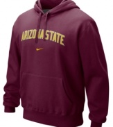 Keep warm as you root for the Arizona State Sun Devils in this hoodie by Nike.