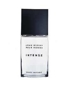 Water continues to change its course and gain power with L'Eau d'Issey Pour Homme INTENSE, a new fragrance that is both captivating and invigorating. The masculinity and warmth of INTENSE illustrates water's force like never before and represents the epitome of power and elegance.