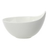 Villeroy & Boch's Urban Nature deep large bowl brings a dynamic new dimension to your table setting. The elegant bone-white porcelain pieces assume fluid, organic shapes for an effect that is both architectural and aerodynamic. Simple yet casually chic, Urban Nature is sure to take your next occasion to unexpected new levels.