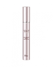 Capture Totale Multi-Perfection Eye Treatment targets the skins own youth preserving cells to intensely correct all signs of aging. The silky crème instantly smoothes, firms and brightens the eye contour while visibly diminishing the appearance of fine lines, wrinkles and dark circles. The perfect FIRST anti-aging eye treatment.