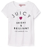 Juicy Couture Girls' Bright & Brilliant Trend Tee - Sizes 7-14