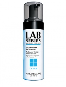 Pore clearing cleanser. Concentrated liquid-to-foam formula helps cleanse the skin of dirt, pollution and excess oil, which can lead to blemishes. Gently exfoliates for smoother, clearer skin. Formulated for normal/oily skin. 4.2 oz. 