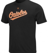 Team up! Get into the spirit of the season by supporting your Baltimore Orioles with this MLB t-shirt from Majestic.