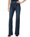 A curvy fit and a stovepipe leg make this Style&co. jeans ultra-comfortable – the sparkling studs make them extra cute!