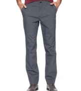 Clean up nice. These pants from American Rag prove you don't have to look stuffy to be sophisticated.