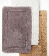 Sink your toes into post-shower luxury with Hotel Collection's impeccably soft silk blended rugs. The lavish materials are sumptuous to touch, leaving your feet feeling rejuvenated day after day.