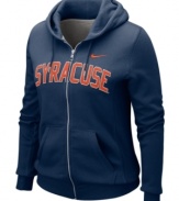 Spread the spirit and cheer on your favorite team with this NCAA Syracuse Orange hoodie from Nike.