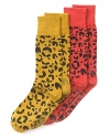 Talk about putting a spring in your step. The leopard print socks from MARC BY MARC JACOBS takes your style to the wild side.