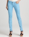 Embracing the season's sherbet hues, these Aqua skinnies lend pastel perfection.