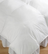 Wrap yourself in the sensuous comfort of the Calvin Klein Collection Luxe Down Alternative Comforter. Featuring an incredibly fluffy fill that mimics the luxurious qualities of down for plush comfort all year round. The lavish cover is finely woven of a natural, silky soft lyocell/cotton blend that's soft and smooth to the touch.