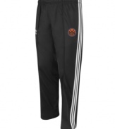 Represent the heroes of Madison Square Garden with these New York Knicks track pants from adidas.