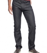 Add some sleek denim to your jeans style with this pair from Armani Jeans