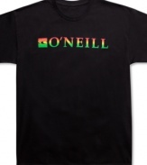 Kick back and relax. This O'Neill t-shirt lets the good times roll.