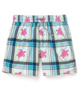 Vilebrequin Moorea Turtles Swim Shorts