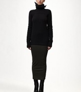 Wonderfully warm wool, in a long, sleek pencil silhouette.Pencil silhouetteWoolDry cleanImportedModel shown is 5'10½ (179cm) wearing US size 4. 