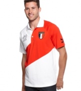 Use preppy style to give props to your favorite country in this polo shirt from Puma.