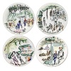 Joli Paris invites you to discover the charm of Paris and stroll through the streets, the cafes, the monuments, and boutiques. Each piece is decorated with a vibrant sketch that brings to life the people, places, fashion, and energy of Paris. Dishwasher and microwave safe (for reheating only).