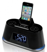 Unique styling and big sound - the Unwind from HDMX charges and plays your iPhone, iPod and iPad right next to your in bed!