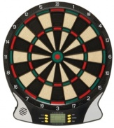 This electronic dartboard form Platinum Collection is a guaranteed bulls-eye for fun.