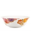 In an inspiring display of alluring watercolors, this serving bowl offers a bright, contemporary addition to your table. Mix and match across the Lenox Floral Fusion dinnerware collection for a stunning presentation. Qualifies for Rebate