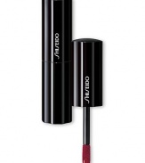 Inspired by Japanese Laquerware, one coat provides intense color and deep luster. This rich liquid lipstick leaves lips as smooth as lacquer. Applicator fits closely against the lips for a comfortable, even application that does not bleed. The formula improves dry, rough or peeling lips with continued use, leaving them smooth and deeply moisturized. Imported.