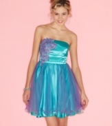 Dance the night away in this ruffled tulle confection – a.k.a. awesome party dress – from Sequin Hearts!