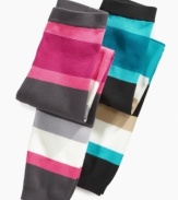 She can pair these cozy leggings with her favorite sweater so she won't have to sacrifice style when the temperature drops.