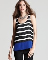 Aqua Top - Stripe Tank