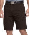 Keep your cool cruising the green in these comfortable twill shorts from Greg Norman for Tasso Elba.