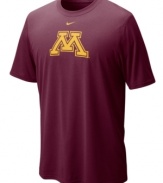 Keep team spirit rolling with this Minnesota Golden Gophers NCAA t-shirt from Nike.