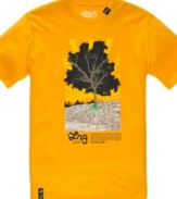 Get to the root of your style with this graphic t shirt from LRG.