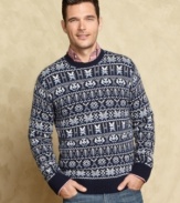 This classic sweater from Tommy Hilfiger will make sure your patterned look is perfect for fall.