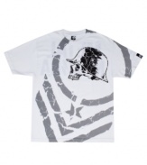 Take the streets by storm in this bold graphic tee from Metal Mulisha.