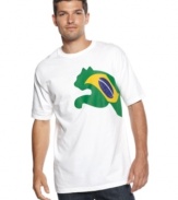 Front and center. Keep your country pride on display with this graphic t-shirt from Puma.