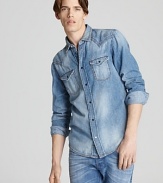 Diesel Wearny Western Denim Shirt