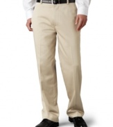 In addition to the famous DOCKERS fit, these khakis were designed to be wrinkle free. This means you go to work looking sharp as a tack without having to take out your ironing board. Throw them on straight from a suitcase, drawer or dryer for an updated look that never goes out of style