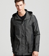 A sleek city jacket from John Varvatos Star USA.