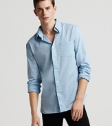 John Varvatos Star USA Roll Sleeve Shirt