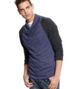 This shawl collar sweater from Alternative Apparel is an edgy take on a must-have classic.