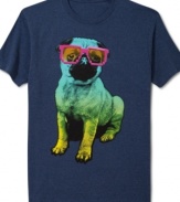 Digging the dog? Take this cool t-shirt from Fifth Sun for a walk in the park.